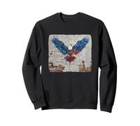 Couleurs d'aigle aux États-Unis pour Les Amateurs de Graphiques des aigles symboliques Sweatshirt