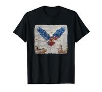 Couleurs d'aigle aux États-Unis pour Les Amateurs de Graphiques des aigles symboliques T-Shirt