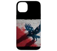 Couleurs d'aigle étonnantes pour Les Amateurs de Graphiques patriotiques Coque pour iPhone 14 Plus