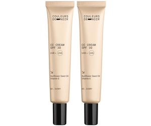 Couleurs de Noir CC Crème SPF 30 - 02 Ivory 2x30 ml