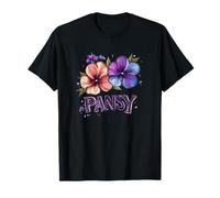 Couleurs de pensées Amusantes pour Le Jardinage et la Saison des Fleurs Sauvages T-Shirt