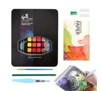 Couleurs d'eau peinture ensemble , peinture aquarelle ensemble pour les | Pastels de palette, design de palette de , des fournitures