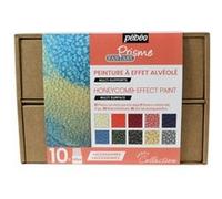 Pébéo Peinture Coloris assortis 10 x 45 ml