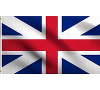 Couleurs Des Rois Union Jack Historique Britannique Grande-Bretagne Royaume-Uni Drapeau 90X150Cm Imprimé Drapeaux De Maison Résistant Aux Intempéries Bannière Amusante D'Extérieur Pour Cour