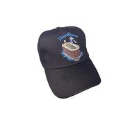 COULEURS D'ICI Casquette Brodée Fort Boyard - Broderie Océan & Patrimoine - Souvenir Charente-Maritime - Style Bord de Mer (Noir)