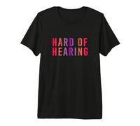 Couleurs du Coucher du Soleil sourd et malentend T-Shirt Haut de Gamme