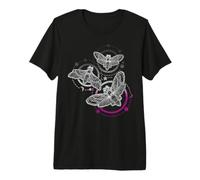 Couleurs du Drapeau asexué, Papillons occultes T-Shirt Haut de Gamme