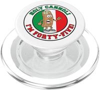 Couleurs du drapeau italien Holy Cannoli I'm Quarante-cinq PopSockets PopGrip pour MagSafe