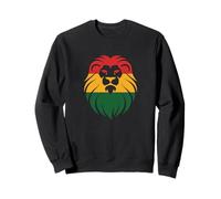 Couleurs du Drapeau Rasta Lion Sweatshirt