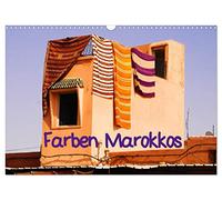 Couleurs du Maroc (Calendrier mural 2026 DIN A3 horizontal), CALVENDO calendrier mensuel