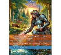 Couleurs du Spectre - Énide la princesse chevalier et son dragon - Livre de coloriage pour fille avec autisme ou TDAH