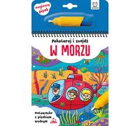 Couleurs et trouvailles dans la mer - Ouvrage collectif (Malbücher für Kinder auf Polnisch)