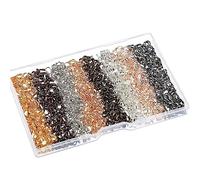 Couleurs Fil Gardiens pour la Fabrication de Bijoux U Forme Fil Gardes Protecteurs de Câble pour Bracelet Collier Pendentif Perles pour DIY Fabrication de Bijoux Fournitures