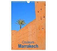 Couleurs Marrakech (Calendrier mural 2027 DIN A4 horizontal), CALVENDO calendrier mensuel: La ville de Marrakech au Maroc