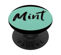 Couleurs Menthe Cool pour Les Amateurs de Parole PopSockets PopGrip Adhésif