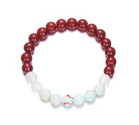 Couleurs Phrases Perles Message Noir Bijoux Matching Bracelet Relationship Present For And On Anniversary Couples Bead Bracelet For Women Men Nature Stone Plaqué Bracelet Bracelet (A, One Size)