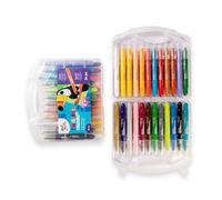 Couleurs torsadées dans un étui de 24 pièces