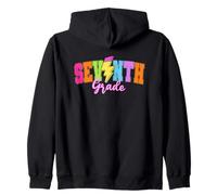 Couleurs vives de septième année Sweat à Capuche