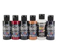 Couleurs Wicked W111-00 peinture a-rographe Steve Driscoll Flesh Tone Set 6 couleurs