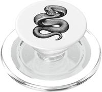 Couleuvre À Nez Retroussé Illustration Serpent De Compagnie PopSockets PopGrip pour MagSafe