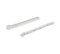 Hettich Paire de coulisses à galets FR402 L.550 mm Charge 25 kg Blanc/Bleu