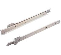 Coulisse à galet sortie simple 450mm blanc crème - - COUGS450BC