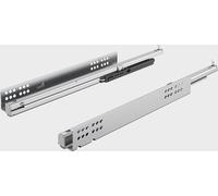 Coulisse à sortie totale Quadro V6 avec Silent Sys.STA galv. L.600mm 30kg HETTICH