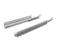 Coulisse bois quadro v6 push to open - Profondeur intérieur de caisson mini : 413 mm - Longueur : 400 mm - HETTICH