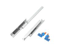 Coulisse De Tiroir À 3 Sections, Montage Latéral/inférieur, Extension Complète, Amortissement Silencieux, Rail À Installation Rapide For Armoires(20inch-500mm)