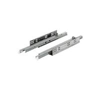 Coulisse invisible Tandem pour tiroir bois 30kg avec amortisseur sortie totale longueur de 270mm - - COU560H270B