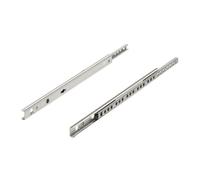 Coulisse pour tiroir à billes - HETTICH - Modèle 10 Kg - Longueur 40 cm - Acier zingué - Ouverture à charnière