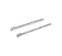 Coulisse pour tiroir à galets, HETTICH 20 kg L.35 cm G