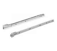 Coulisse pour tiroir à galets, HETTICH 20 kg L.40 cm G
