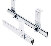 Coulisse Pour Tiroir Ou Tablette Clavier, Glissières À Roulements À Billes, Pour Clavier D'ordinateur, Étagères Coulissante, Meubles, Armoire De Cuisine, Rail Coulissant Clavier ( Color : Silver , Siz