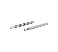 Coulisse pour tiroir roulement de boules avec extension partielle, HETTICH 12 kg