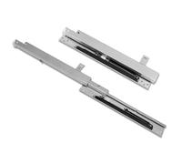 Coulisse sous Tablette, Coulisse Tiroir de Montage Inférieur Extension Complète pour Bureaux Informatiques Vitrines, Capacité de Charge de 40 KG(30 cm)
