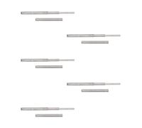 Emuca – Paire de coulisses à billes 45 x 350 mm sortie totale pour tiroir – Lot de 5