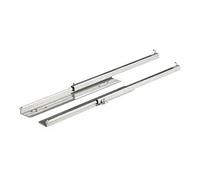 Coulisses à billes Quadro 40BM-charge 40kg-sortie partielle-L270-395mm HETTICH