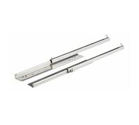 Coulisses à billes Quadro 40BM-charge 40kg-sortie partielle-L330-490mm HETTICH