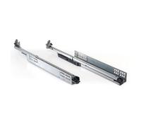 Coulisses à billes Quadro V6 5D Silent System - charge 30 kg - sortie totale - L 420 mm HETTICH