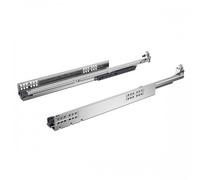 Coulisses à billes Quadro V6 5D Silent System -charge 30 kg -sortie totale -L350 HETTICH
