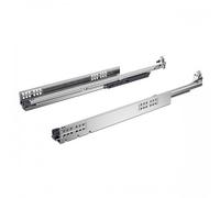 Coulisses à billes Quadro V6 5D Silent System -charge 30 kg -sortie totale -L420 HETTICH