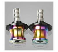 Coulisses À Bras Oscillants pour Moto en Acier Inoxydable Bobines Support De Paddock Oscillant pour YZF R1 R6 R6S(6MM Dazzle Color)
