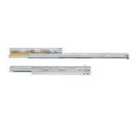Paire de coulisses invisibles - fermeture amortie - sortie totale - L300 mm EMUCA