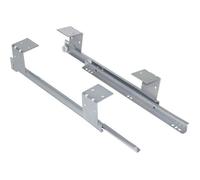 Coulisses porte-clavier à galets en acier EMUCA - 3026025 - Gris - A charnière - 30 cm - 27 cm