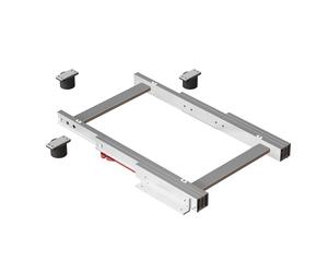 Coulisses pour plateau coulissant - table d'appoint - Corner 900x900 EMUCA