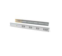 Coulisses pour tiroirs - Emuca - 550mm - Acier zingué - Charge 35kg - Hauteur 45mm