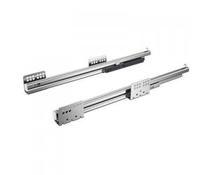 Coulisses Quadro Compact à amortisseur - longueur 470 mm - charge 40 kg HETTICH