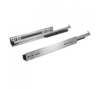 Coulisses Quadro V6 Silent à enfichage - charge 30 kg - sortie totale - L 400 mm HETTICH