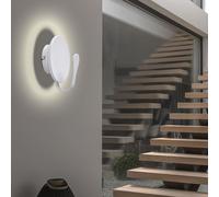 Couloir Applique Murale Lampe Spot Rond Blanc Escalier Blanc Chaud LED